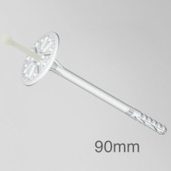 90mm Profigips Plastic Panel Fixings with Plug - Hammer-in Fixings - pack of 200