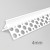 4mm PVC Corner Profile for Wet Render - Angle Bead - 3m length - pack of 50