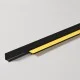 6mm Profigips Graphite PVC APU Bead - Window Profile with Gasket - 3m length - pack of 50