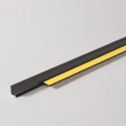 6mm Profigips Graphite PVC APU Bead - Window Profile with Gasket - 2.5m length - pack of 50
