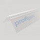 10x10mm Profigips PVC Corner Bead with Mesh Wings - 2.5m length - pack of 50