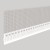 Profigips PVC Plinth Overlay Bead with Mesh - Plinth Drip Bead - 2.5m length - pack of 25