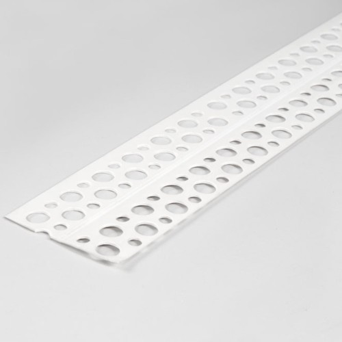 22x22mm Profigips PVC Universal Render Bead - Corner Bead - 2.5m length - pack of 50