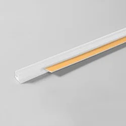 6mm Profigips White PVC APU Bead - Window Profile with Gasket - 2.5m length - pack of 50