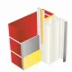 6mm Profigips Graphite PVC APU Bead - Window Profile with Gasket - 3m length - pack of 50