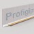 9mm Profigips White PVC APU Bead with Mesh - Window Profile with Gasket - 3m length - pack of 25