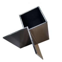 Supertech Aluminium External Symmetrical Corner Profile  - 3m length Supertech Aluminium External Symmetrical Corner Profile  - 3m length