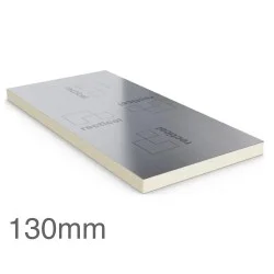 130mm Eurothane GP PIR Insulation Board Recticel - 1200mm x 2400mm