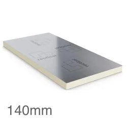 140mm Eurothane GP PIR Insulation Board Recticel - 1200mm x 2400mm