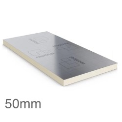 50mm Eurothane GP PIR Insulation Board Recticel - 1200mm x 2400mm 50mm Eurothane GP PIR Insulation Board Recticel - 1200mm x 2400mm