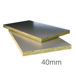 40mm Rockwool DuctSlab - for Square and Rectangular Ductwork - 1000mm x 600mm