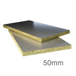 50mm Rockwool DuctSlab - for Square and Rectangular Ductwork - 1000mm x 600mm - pack of 8