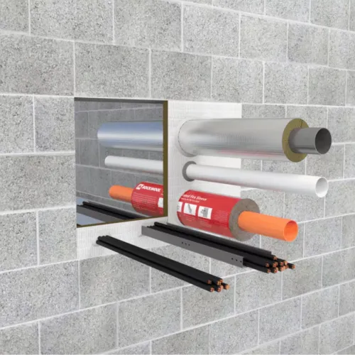 50mm Rockwool FirePro CB50 Ablative Batt - Fire‑Stopping Compression Batt - 600mm x 1200mm 50mm Rockwool FirePro CB50 Ablative Batt - Fire‑Stopping Compression Batt - 600mm x 1200mm
