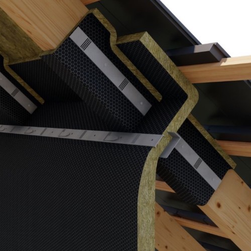 Rockwool Fire Barrier EN Clamping Plate - 1m length