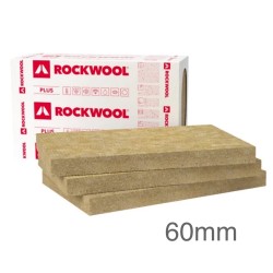 60mm Rockwool Frontrock Plus External Wall Insulation Slab 1000mm x 600mm (pack of 7) 60mm Rockwool Frontrock Plus External Wall Insulation Slab 1000mm x 600mm (pack of 7)