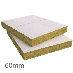 60mm Rockwool Hardrock Multi-Fix (Dual Density) Fleece Faced Board (pallet of 20) 60mm Rockwool Hardrock Multi-Fix (Dual Density) Fleece Faced Board (pallet of 20)