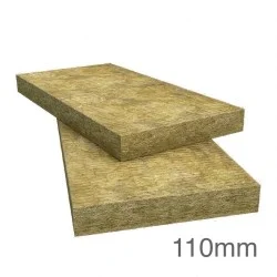 110mm Rockwool NyRock 032 Rainscreen Slab - 1200mm x 600mm - (pack of 3) - pallet of 12