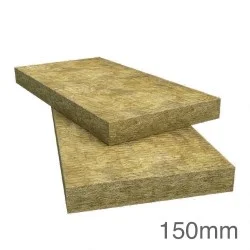 150mm Rockwool NyRock 032 Rainscreen Slab - 1200mm x 600mm - (pack of 2) - pallet of 16
