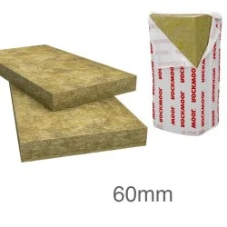 60mm Rockwool RWA45 Slab (Prorox SL920) - pack of 8