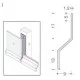 Aluminium Rockpanel Profile J - Skirting Profile - 3055mm Length Aluminium Rockpanel Profile J - Skirting Profile - 3055mm Length