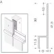 Aluminium Rockpanel Profile A - Chair Profile - 3055mm Length Aluminium Rockpanel Profile A - Chair Profile - 3055mm Length