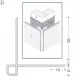 Aluminium Rockpanel Profile D - Outer Corner Profile - 3055mm Length Aluminium Rockpanel Profile D - Outer Corner Profile - 3055mm Length