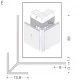 Aluminium Rockpanel Profile E - Outer Corner Profile - 3055mm Length Aluminium Rockpanel Profile E - Outer Corner Profile - 3055mm Length
