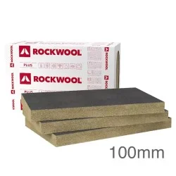100mm Rockwool Ventirock F Plus Dual-Density Rainscreen Slab - 1000mm x 600mm - pack of 4