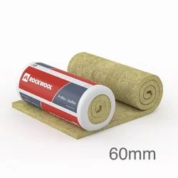 60mm Rockwool ProRox WM 960 - Wire Reinforced Duct Wrap - 500mm x 3000m roll