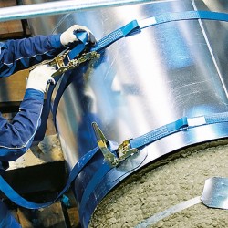 50mm Rockwool ProRox WM 960 - Wire Reinforced Duct Wrap - 500mm x 3700m roll 50mm Rockwool ProRox WM 960 - Wire Reinforced Duct Wrap - 500mm x 3700m roll
