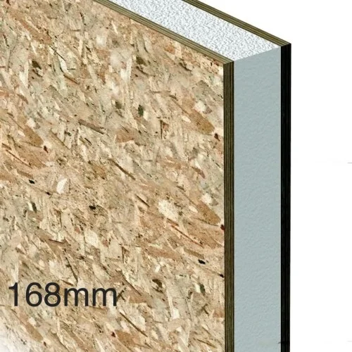 168mm Structural Insulated Panel (SIP) - Sandwich Panel (9mm OSB - 150mm EPS - 9mm OSB) - 1200mm x 2400mm 168mm Structural Insulated Panel (SIP) - Sandwich Panel (9mm OSB - 150mm EPS - 9mm OSB) - 1200mm x 2400mm