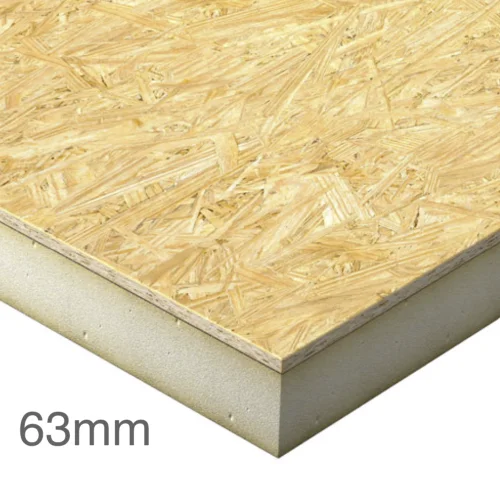 63mm Structural Insulated Panel (SIP) - Sandwich Panel (9mm OSB - 45mm PIR - 9mm OSB) - 1200mm x 2400mm 63mm Structural Insulated Panel (SIP) - Sandwich Panel (9mm OSB - 45mm PIR - 9mm OSB) - 1200mm x 2400mm