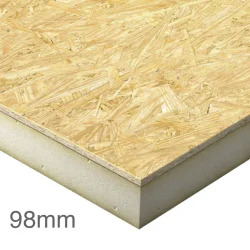 98mm Structural Insulated Panel (SIP) - Sandwich Panel (9mm OSB - 80mm PIR - 9mm OSB) - 1200mm x 2400mm