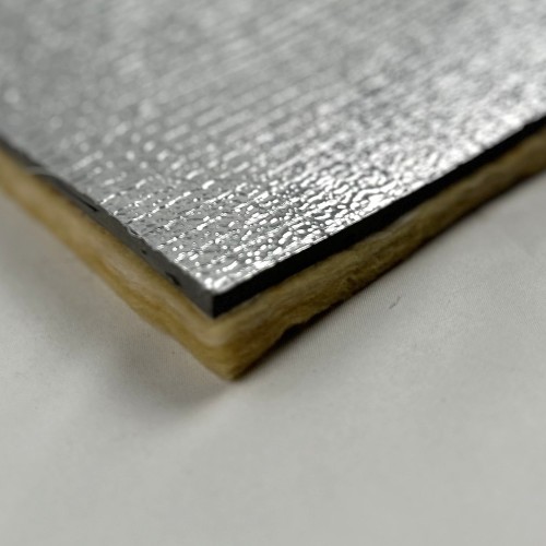 25mm Siderise DWX Acoustic Duct Insulation Wrap - 2m x 1.2m - 10kg/m2 25mm Siderise DWX Acoustic Duct Insulation Wrap - 2m x 1.2m - 10kg/m2
