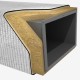 25mm Siderise DWX Acoustic Duct Insulation Wrap - 2m x 1.2m - 10kg/m2 25mm Siderise DWX Acoustic Duct Insulation Wrap - 2m x 1.2m - 10kg/m2