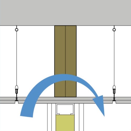 13mm Siderise FLX Flexible Acoustic Barrier for Suspended Ceilings - 2000mm x 1200mm 13mm Siderise FLX Flexible Acoustic Barrier for Suspended Ceilings - 2000mm x 1200mm