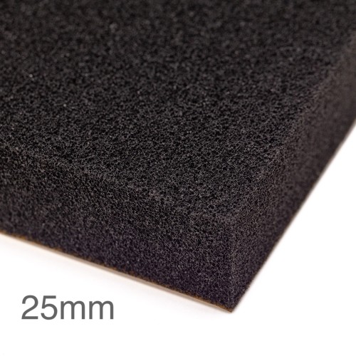 25mm Siderise FR Retardant Acoustic Slab with Adhesive Backing - 1.24 m x 2.04m 25mm Siderise FR Retardant Acoustic Slab with Adhesive Backing - 1.24 m x 2.04m