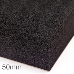 50mm Siderise FR Retardant Acoustic Slab with Adhesive Backing - 1.24 m x 2.04m 50mm Siderise FR Retardant Acoustic Slab with Adhesive Backing - 1.24 m x 2.04m