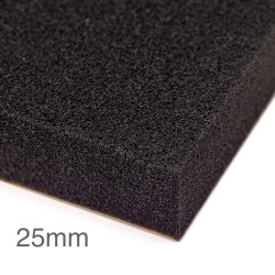 25mm Siderise Studio Plus FRX Retardant Acoustic Tiles with Adhesive Backing - 300mm x 300mm (pack of 24) 25mm Siderise Studio Plus FRX Retardant Acoustic Tiles with Adhesive Backing - 300mm x 300mm (pack of 24)