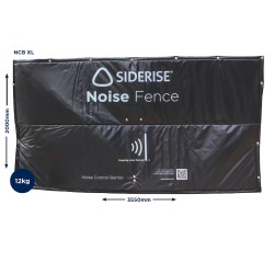 Siderise NCBXL Noise Fence Acoustic Barrier - 3.55m x 2m Siderise NCBXL Noise Fence Acoustic Barrier - 3.55m x 2m