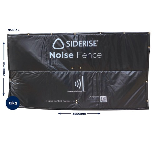 Siderise NCBXL Noise Fence Acoustic Barrier - 3.55m x 2m Siderise NCBXL Noise Fence Acoustic Barrier - 3.55m x 2m