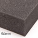 50mm Siderise Sound+ Acoustic Foam Slab - 1.25m x 2.05m