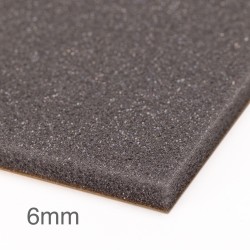 6mm Siderise Sound Plus Acoustic Foam Slab - 1.25m x 2.05m 6mm Siderise Sound Plus Acoustic Foam Slab - 1.25m x 2.05m