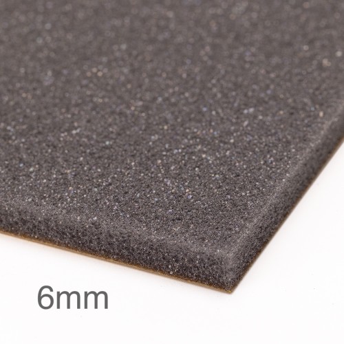 6mm Siderise Sound+ Acoustic Foam Slab - 1.25m x 2.05m