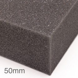 50mm Siderise Sound Plus Acoustic Foam Slab - 1.25m x 2.05m - Non-Adhesive Backing