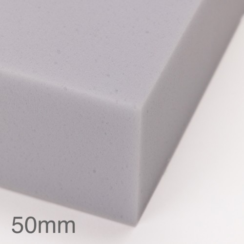 50mm Siderise Comfort Extra Light Weight Acoustic Foam - 1.2m x 0.6m - Non-Adhesive Backing