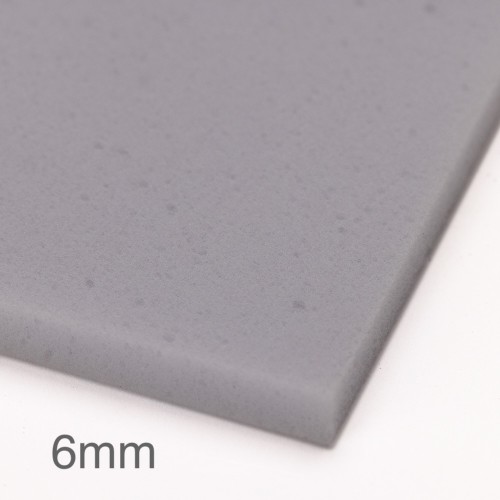 6mm Siderise Comfort Extra Light Weight Acoustic Foam - 1.2m x 0.6m - Non-Adhesive Backing