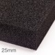 25mm Siderise FR Retardant Acoustic Slab - 1.24 m x 2.04m - Non-Adhesive Backing