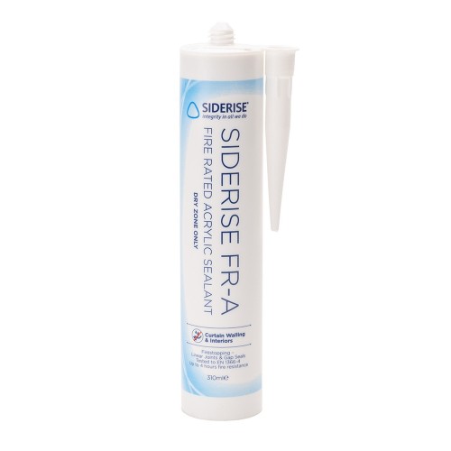 Siderise FR-A Fire Rated Acrylic Sealant - 310ml Tube Siderise FR-A Fire Rated Acrylic Sealant - 310ml Tube