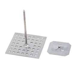 Siderise Perforated Insulation Pin with Washer (Box of 500) Siderise Perforated Insulation Pin with Washer (Box of 500)